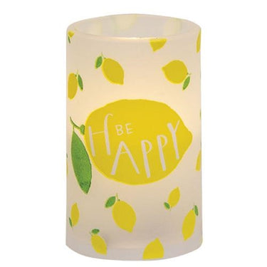 Be Happy Lemon Timer Pillar 3